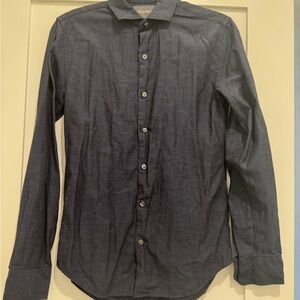 Bonobos Dark Blue Casual Button-Down Shirt